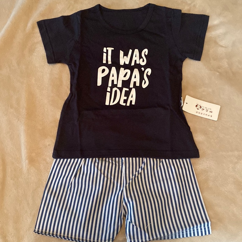 2T Boys outfit NWT!💙 Navy Blue Shirt